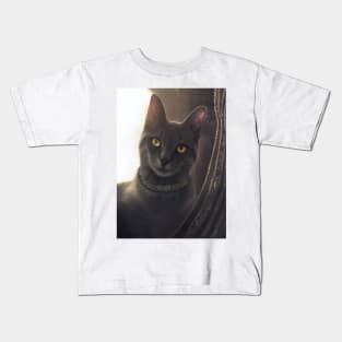 Mystic Mage Cat: Astrid Kids T-Shirt